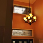 Kansas City Stained Glass Transom in Lawrence